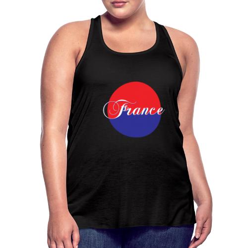 France Tricolore Circle - Women's Flowy Tank Top by Bella