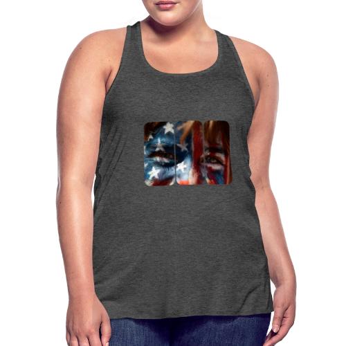 USA: Stars in Their Eyes - Women's Flowy Tank Top by Bella