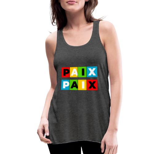Peace in Colour - Women's Flowy Tank Top by Bella
