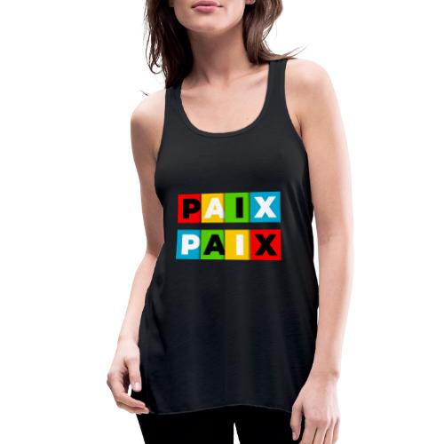Peace in Colour - Women's Flowy Tank Top by Bella
