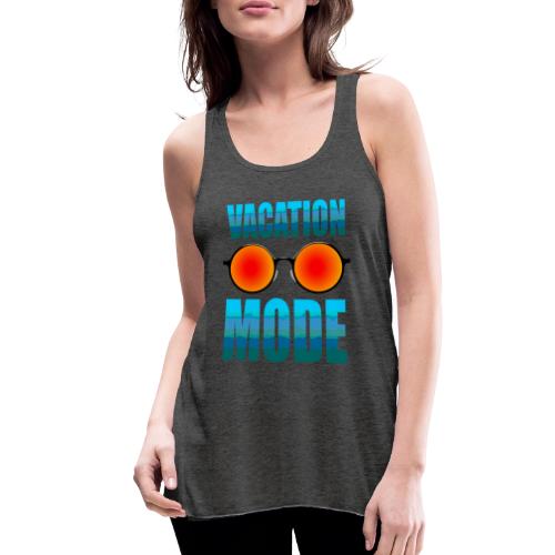 Vacation mode: Ocean Vibes On - Women's Flowy Tank Top by Bella
