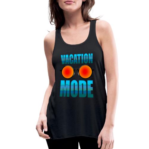 Vacation mode: Ocean Vibes On - Women's Flowy Tank Top by Bella