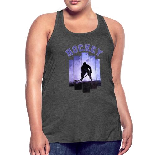 Hockey Warrior - Women's Flowy Tank Top by Bella