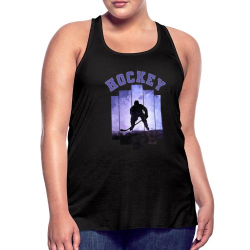 Hockey Warrior - Women's Flowy Tank Top by Bella