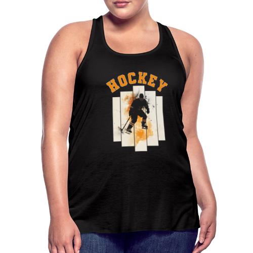 Hockey Grind - Women's Flowy Tank Top by Bella