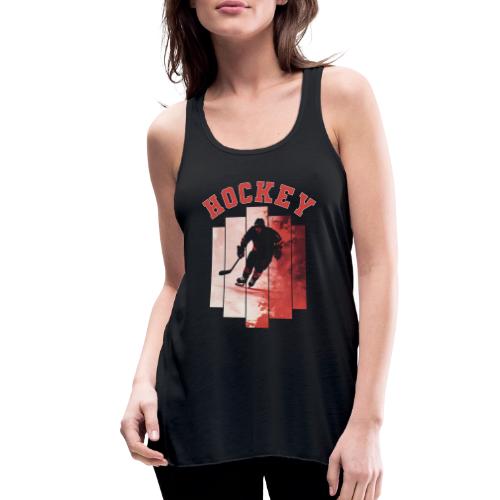 Hockey Spirit - Women's Flowy Tank Top by Bella