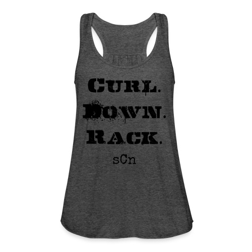 Curl.Down.Rack. - Women's Flowy Tank Top by Bella