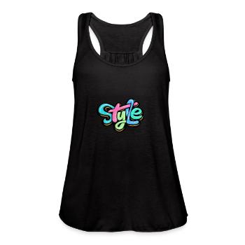 style - Women's Flowy Tank Top by Bella -  - Front - Julia (174cm)