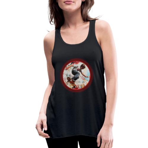 Skateboarding is Life - Women's Flowy Tank Top by Bella