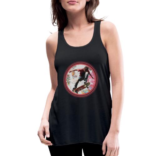 Skateboarding Soul - Women's Flowy Tank Top by Bella