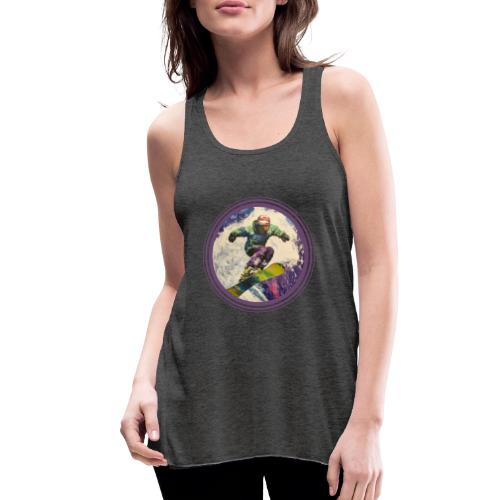Snowboarding Soul - Women's Flowy Tank Top by Bella