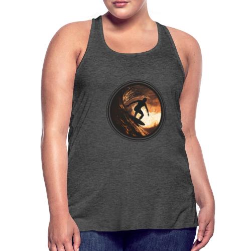 Surfing Spirit - Women's Flowy Tank Top by Bella