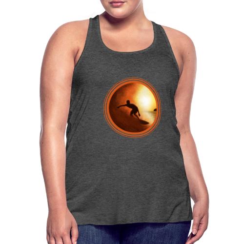 Surfing Vibes - Women's Flowy Tank Top by Bella
