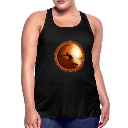 Surfing Vibes - Women's Flowy Tank Top by Bella