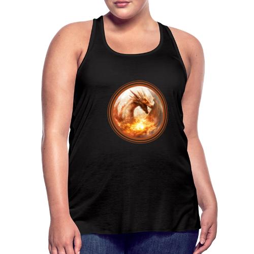 Dragon's Wrath - Women's Flowy Tank Top by Bella