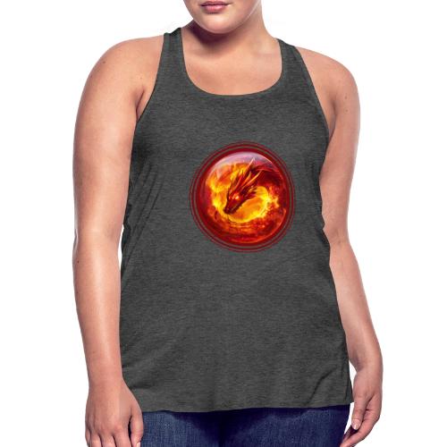 Dragon Blaze - Women's Flowy Tank Top by Bella