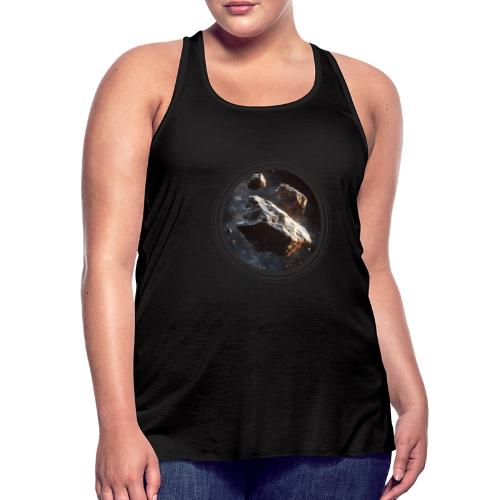 Asteroids Frontier - Women's Flowy Tank Top by Bella