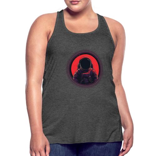 Astronaut: The universe is calling! - Women's Flowy Tank Top by Bella