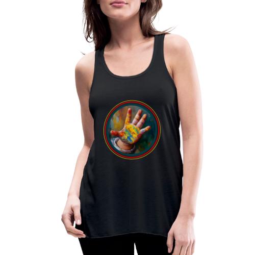 Colors of Innocence - Women's Flowy Tank Top by Bella