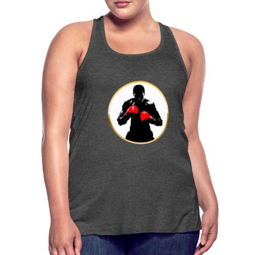 Boxing: Golden Ring Fighter - Women's Flowy Tank Top by Bella
