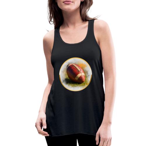 American Football: Heart of the Gridiron - Women's Flowy Tank Top by Bella