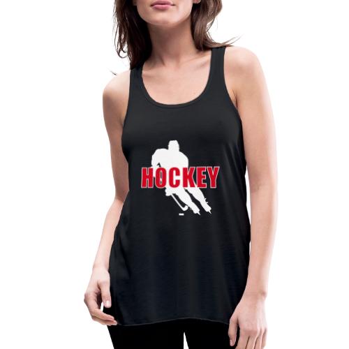 Power Play Hockey - Women's Flowy Tank Top by Bella