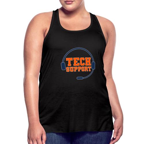Tech Support Mode On - Women's Flowy Tank Top by Bella