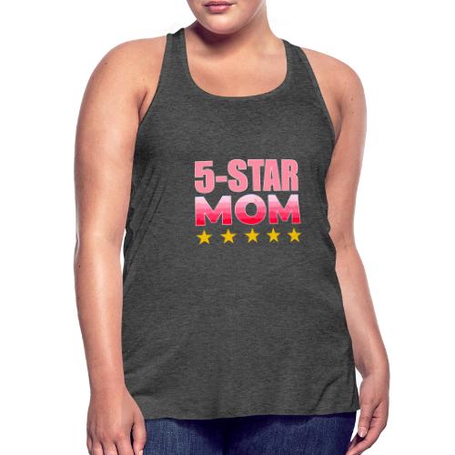 Five Stars Mom - Women's Flowy Tank Top by Bella