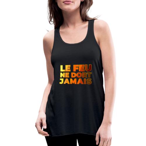 Fire never sleeps - Women's Flowy Tank Top by Bella