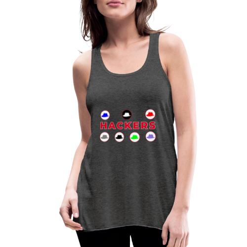 The Spectrum of Hackers - Women's Flowy Tank Top by Bella