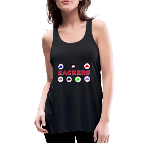 The Spectrum of Hackers - Women's Flowy Tank Top by Bella