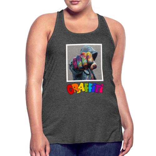 Graffiti: Urban Expression - Women's Flowy Tank Top by Bella