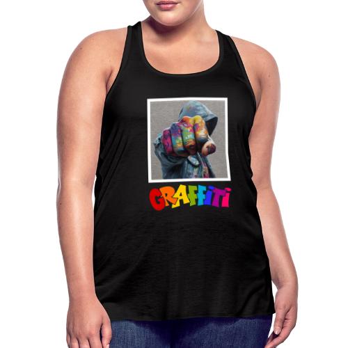 Graffiti: Urban Expression - Women's Flowy Tank Top by Bella