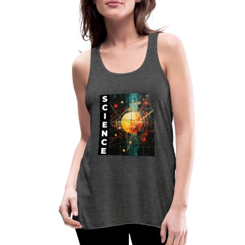 Core of Science - Women's Flowy Tank Top by Bella