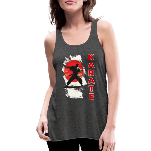 Karate: the spirit of discipline - Women's Flowy Tank Top by Bella