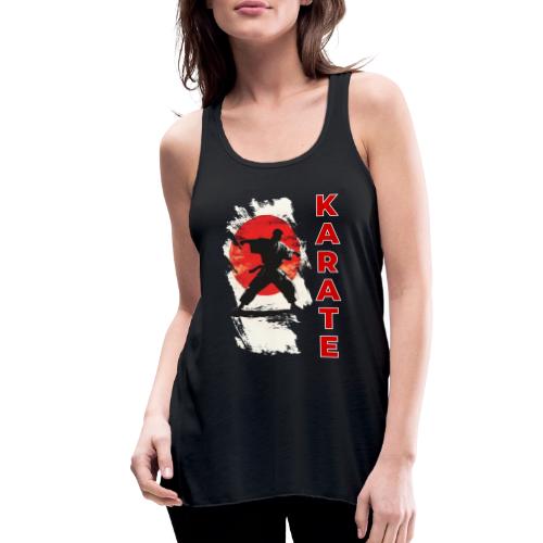 Karate: the spirit of discipline - Women's Flowy Tank Top by Bella