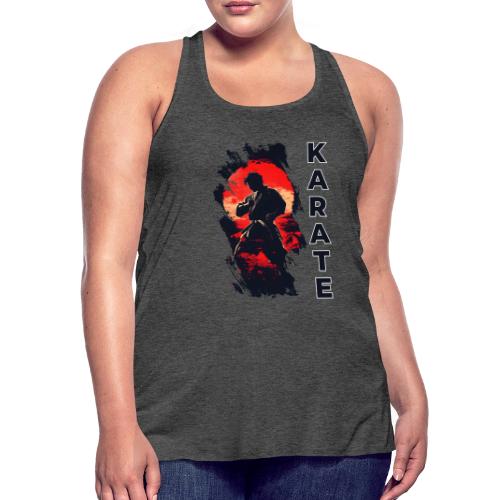 Karate: the art of self-mastery - Women's Flowy Tank Top by Bella