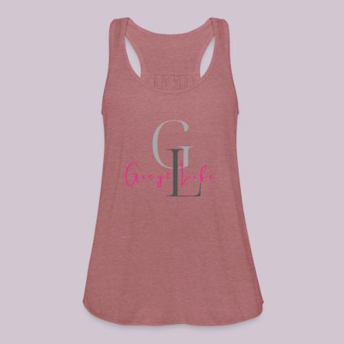 Greyt Life - Women's Flowy Tank Top by Bella