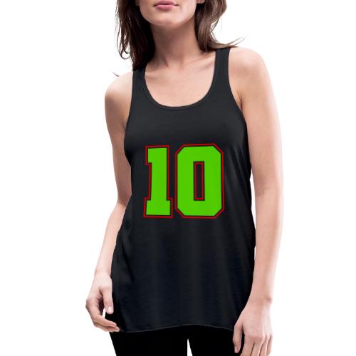 The Magic Number 10 - Women's Flowy Tank Top by Bella