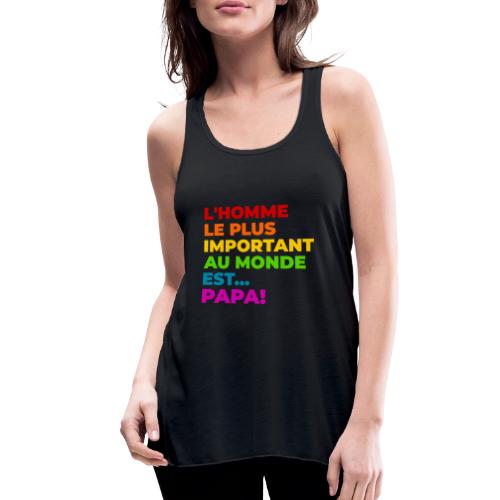 Dad: The Most Precious Man in the World - Women's Flowy Tank Top by Bella