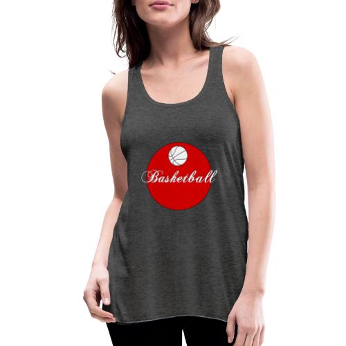 Basketball: Bold Hoops - Women's Flowy Tank Top by Bella