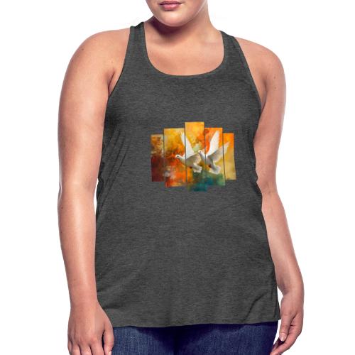 Wings of Peace - Women's Flowy Tank Top by Bella