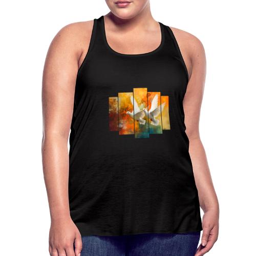 Wings of Peace - Women's Flowy Tank Top by Bella