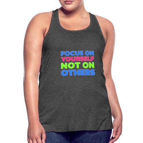 Eyes on You - Women's Flowy Tank Top by Bella