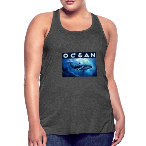 Ocean Titan - Women's Flowy Tank Top by Bella