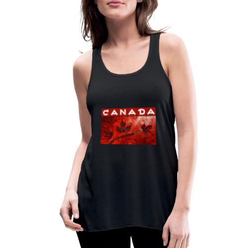 Art of Canada - Women's Flowy Tank Top by Bella
