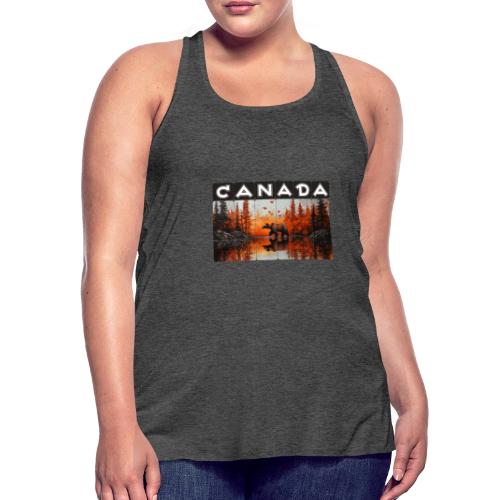 Canada Wilderness Art - Women's Flowy Tank Top by Bella