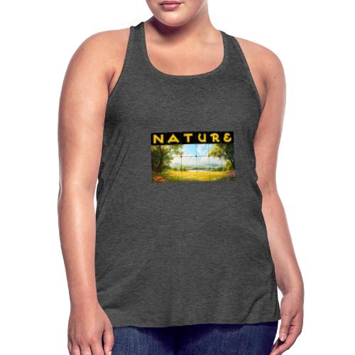 Nature: Summer Fields - Women's Flowy Tank Top by Bella