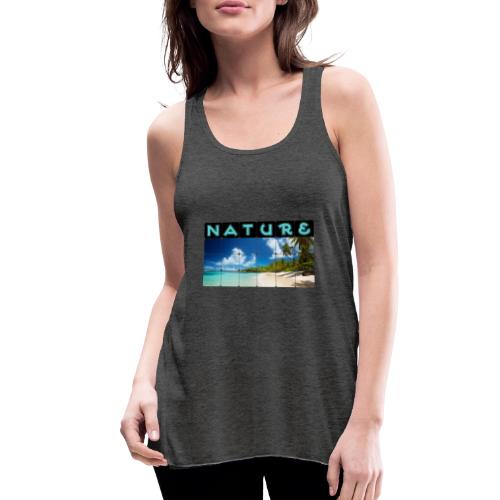 Nature: Island Bliss - Women's Flowy Tank Top by Bella