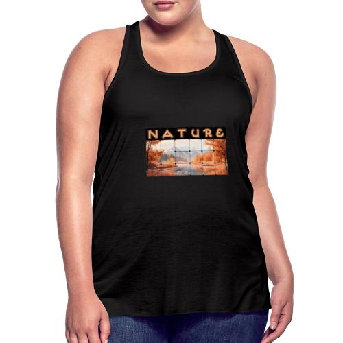 Nature: Autumn Glow - Women's Flowy Tank Top by Bella